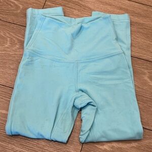 Lululemon Align High Rise Crop 21” – Cyan Blue– Size 0